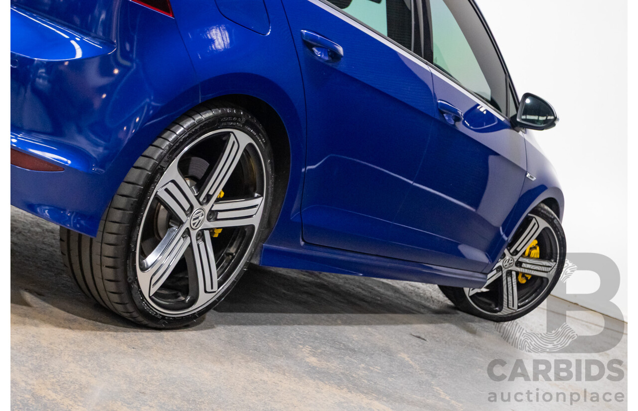 11/2015 Volkswagen Golf R AU MY16 5d Hatchback Blue 2.0L