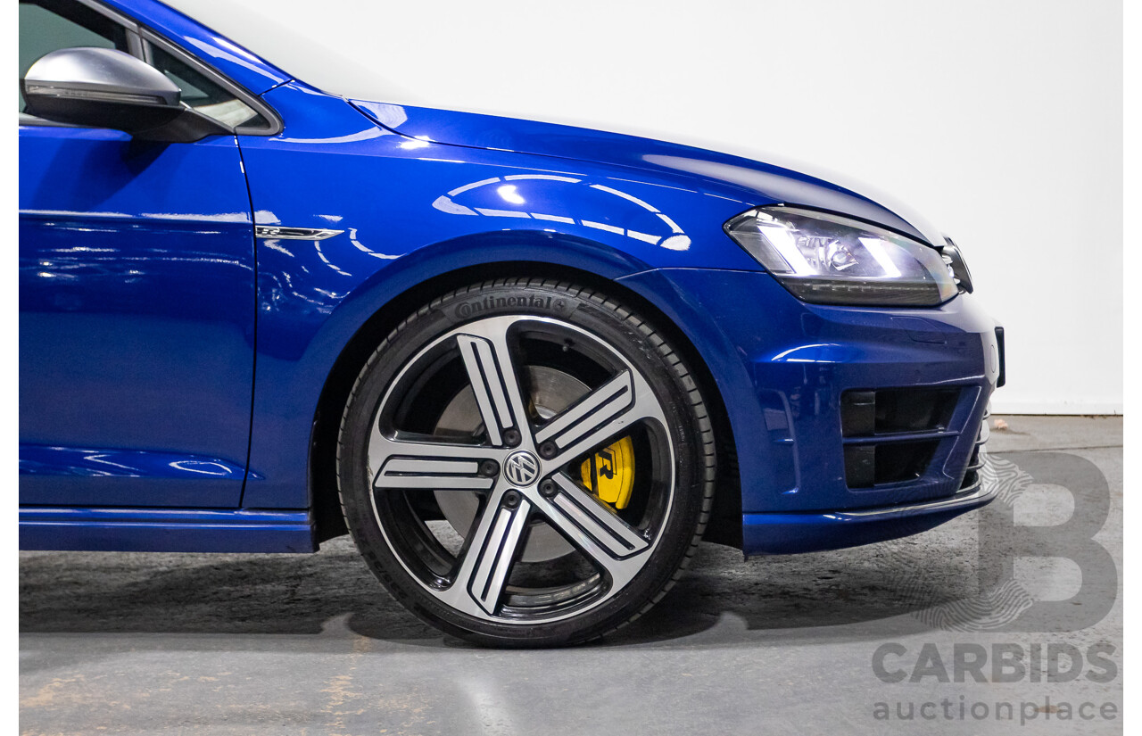 11/2015 Volkswagen Golf R AU MY16 5d Hatchback Blue 2.0L