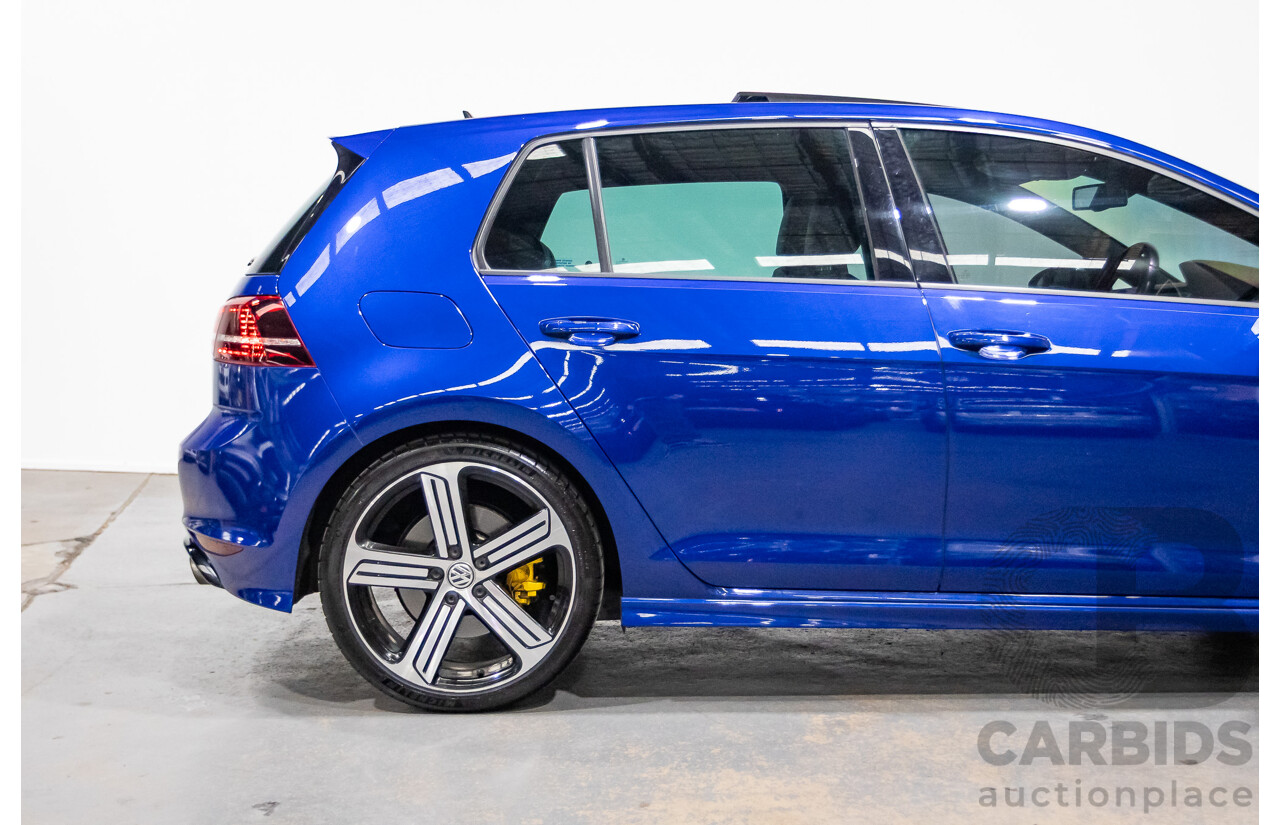 11/2015 Volkswagen Golf R AU MY16 5d Hatchback Blue 2.0L