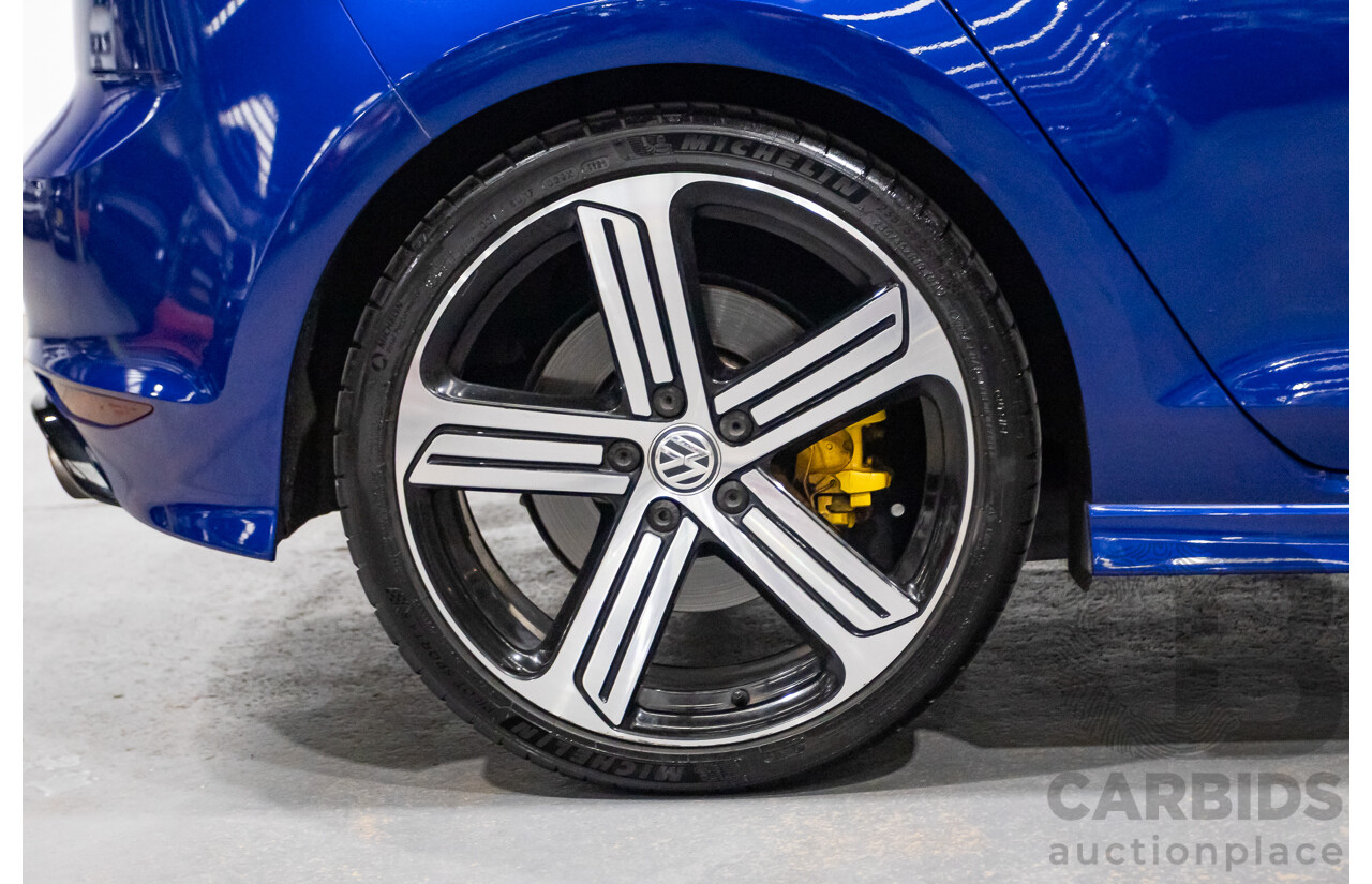 11/2015 Volkswagen Golf R AU MY16 5d Hatchback Blue 2.0L