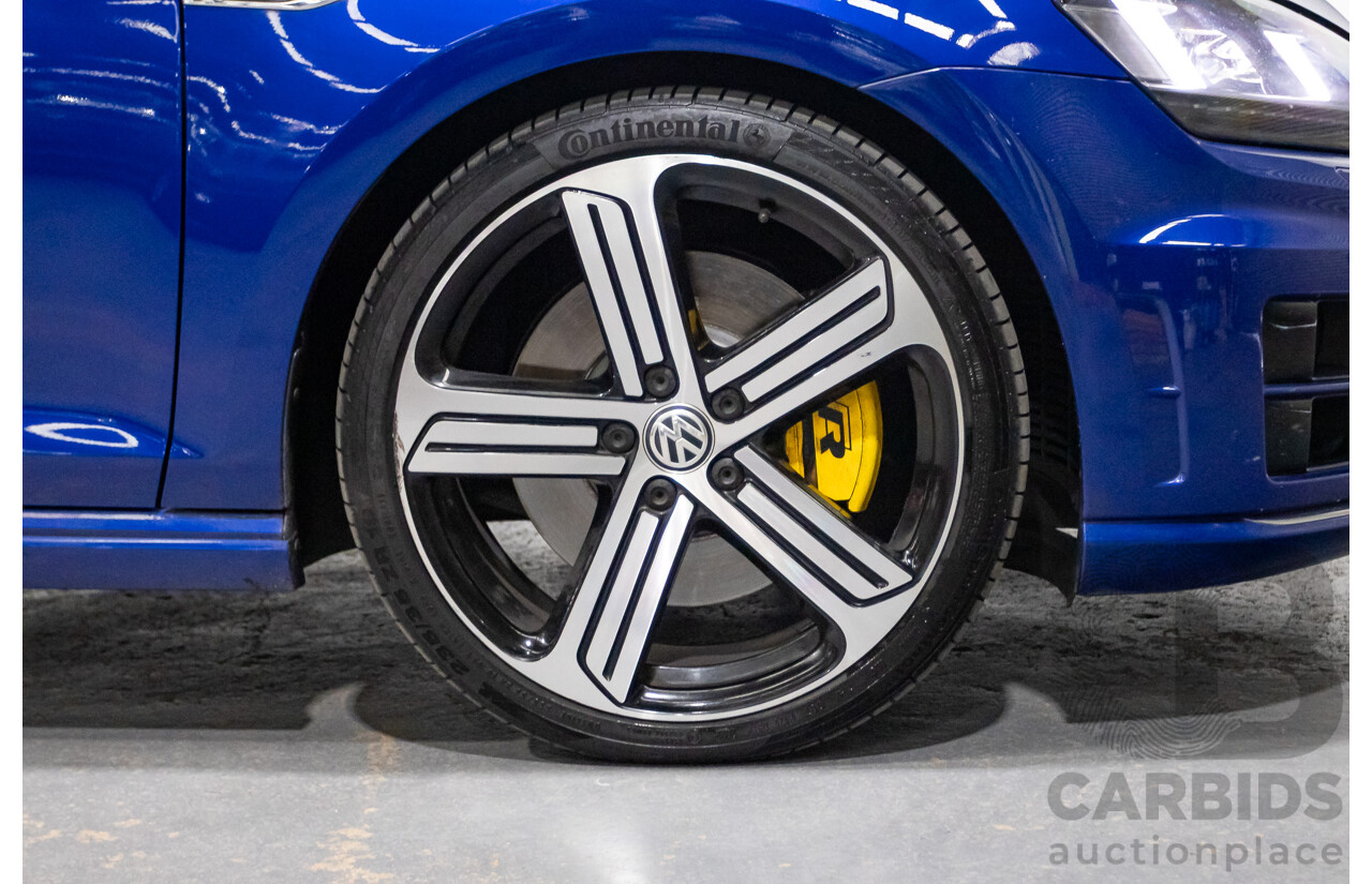 11/2015 Volkswagen Golf R AU MY16 5d Hatchback Blue 2.0L