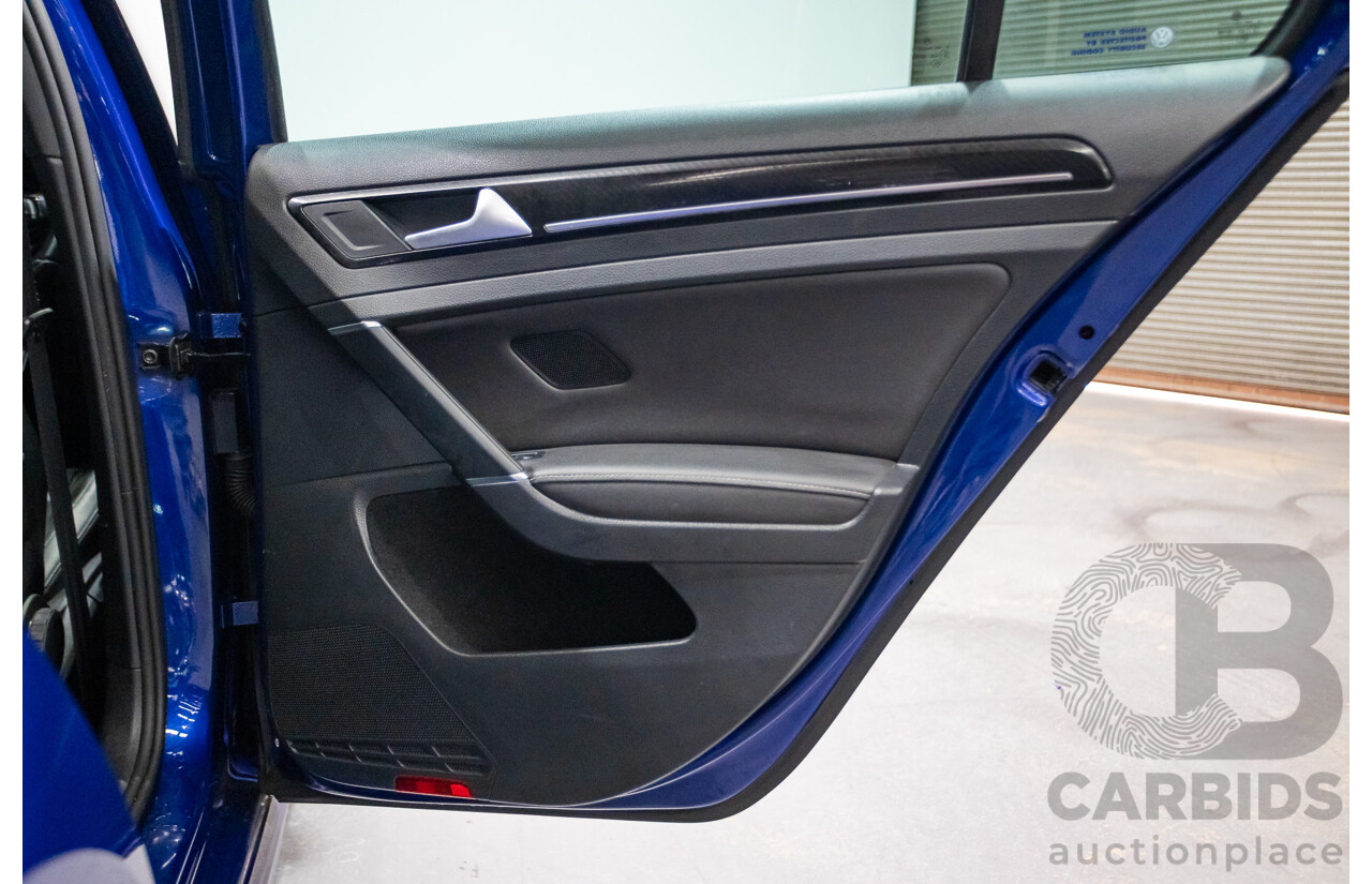 11/2015 Volkswagen Golf R AU MY16 5d Hatchback Blue 2.0L