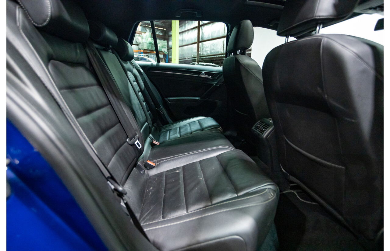11/2015 Volkswagen Golf R AU MY16 5d Hatchback Blue 2.0L