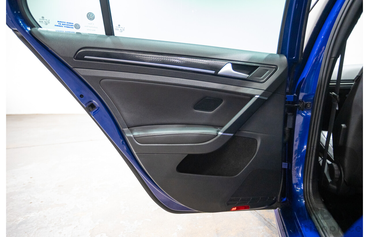 11/2015 Volkswagen Golf R AU MY16 5d Hatchback Blue 2.0L