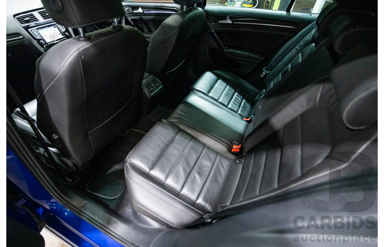 11/2015 Volkswagen Golf R AU MY16 5d Hatchback Blue 2.0L
