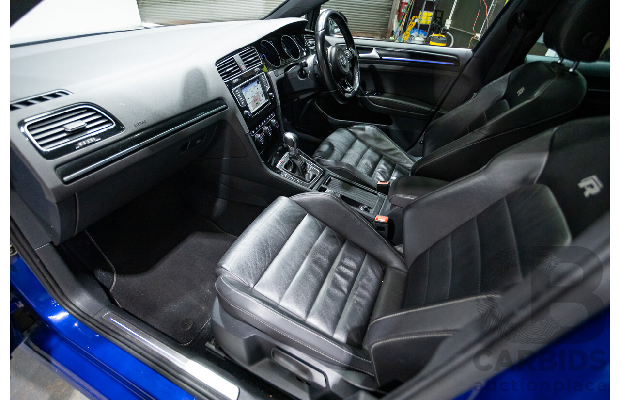 11/2015 Volkswagen Golf R AU MY16 5d Hatchback Blue 2.0L