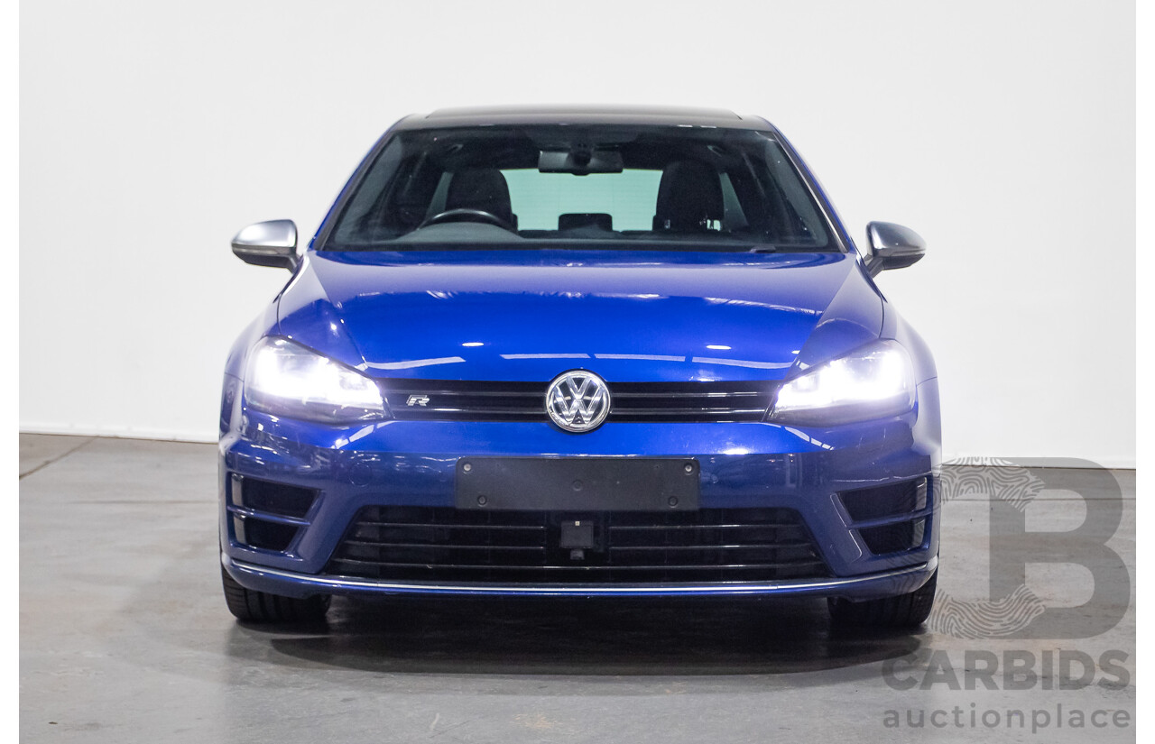 11/2015 Volkswagen Golf R AU MY16 5d Hatchback Blue 2.0L