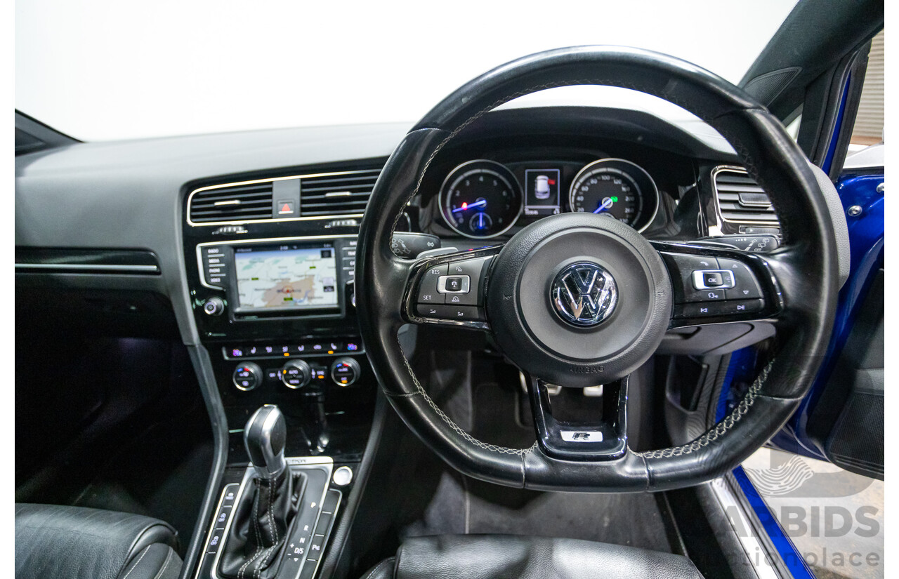 11/2015 Volkswagen Golf R AU MY16 5d Hatchback Blue 2.0L