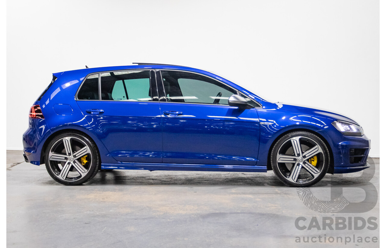 11/2015 Volkswagen Golf R AU MY16 5d Hatchback Blue 2.0L