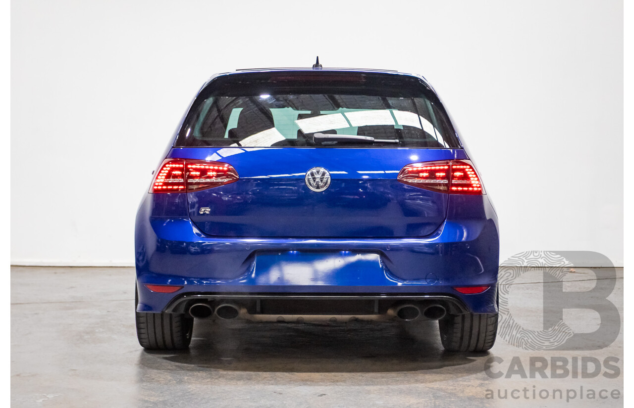 11/2015 Volkswagen Golf R AU MY16 5d Hatchback Blue 2.0L