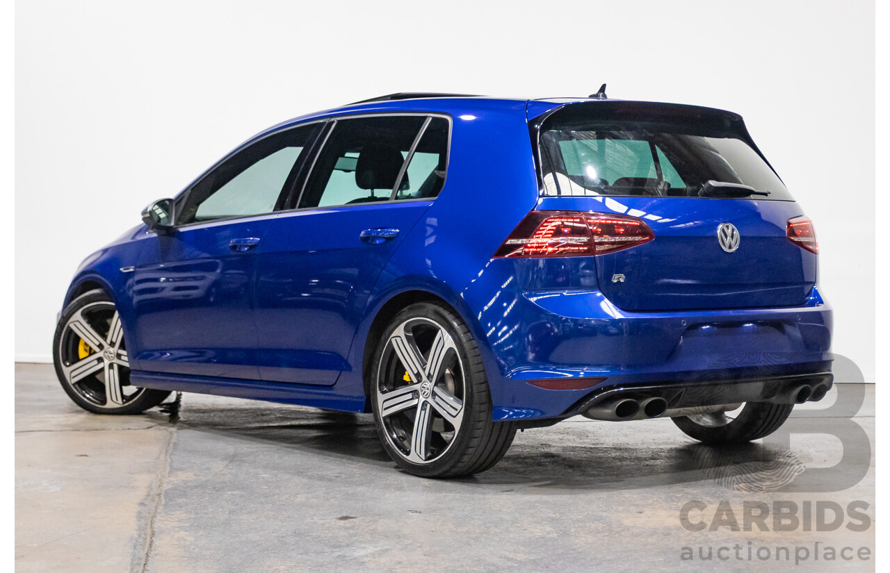 11/2015 Volkswagen Golf R AU MY16 5d Hatchback Blue 2.0L