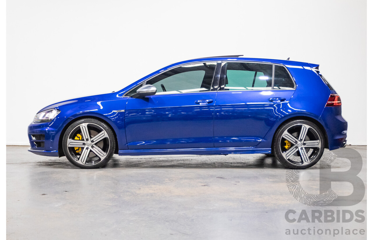 11/2015 Volkswagen Golf R AU MY16 5d Hatchback Blue 2.0L