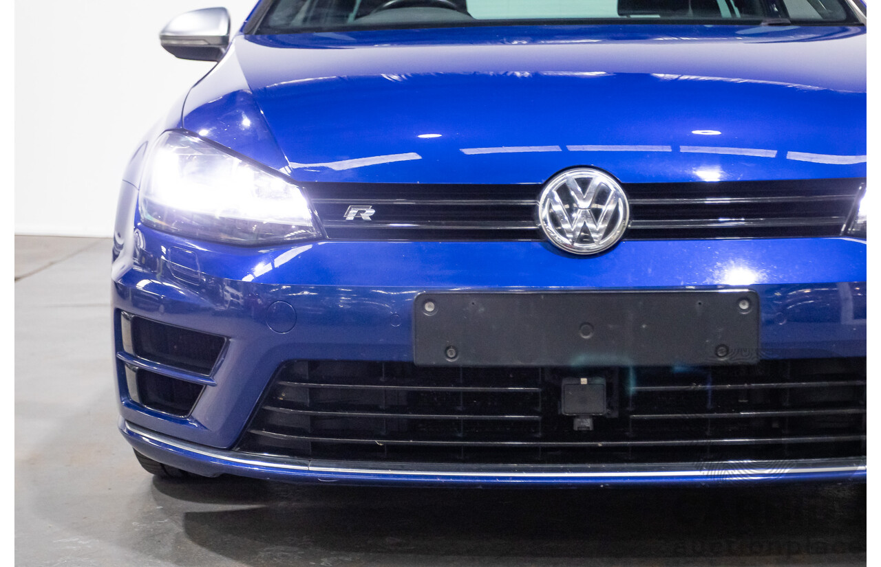 11/2015 Volkswagen Golf R AU MY16 5d Hatchback Blue 2.0L