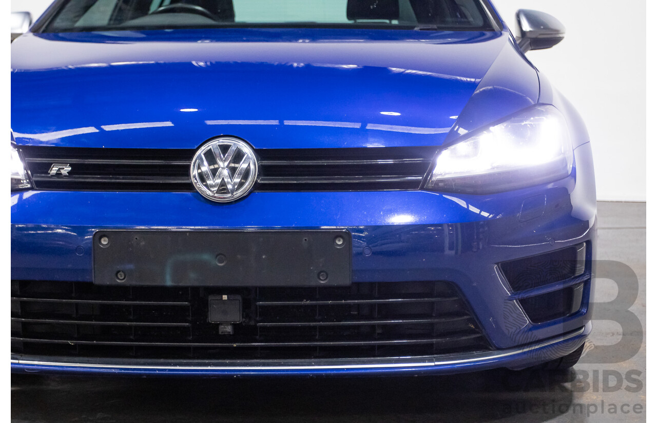 11/2015 Volkswagen Golf R AU MY16 5d Hatchback Blue 2.0L