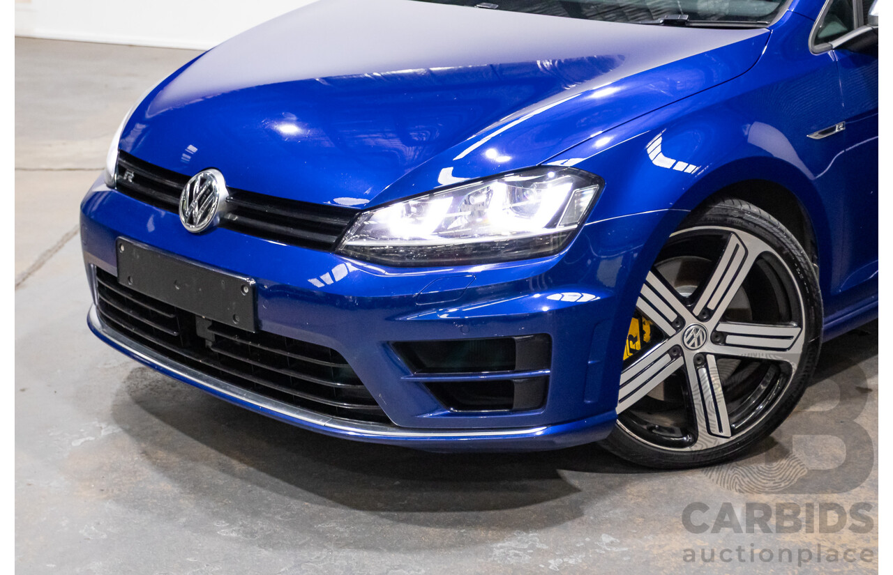 11/2015 Volkswagen Golf R AU MY16 5d Hatchback Blue 2.0L
