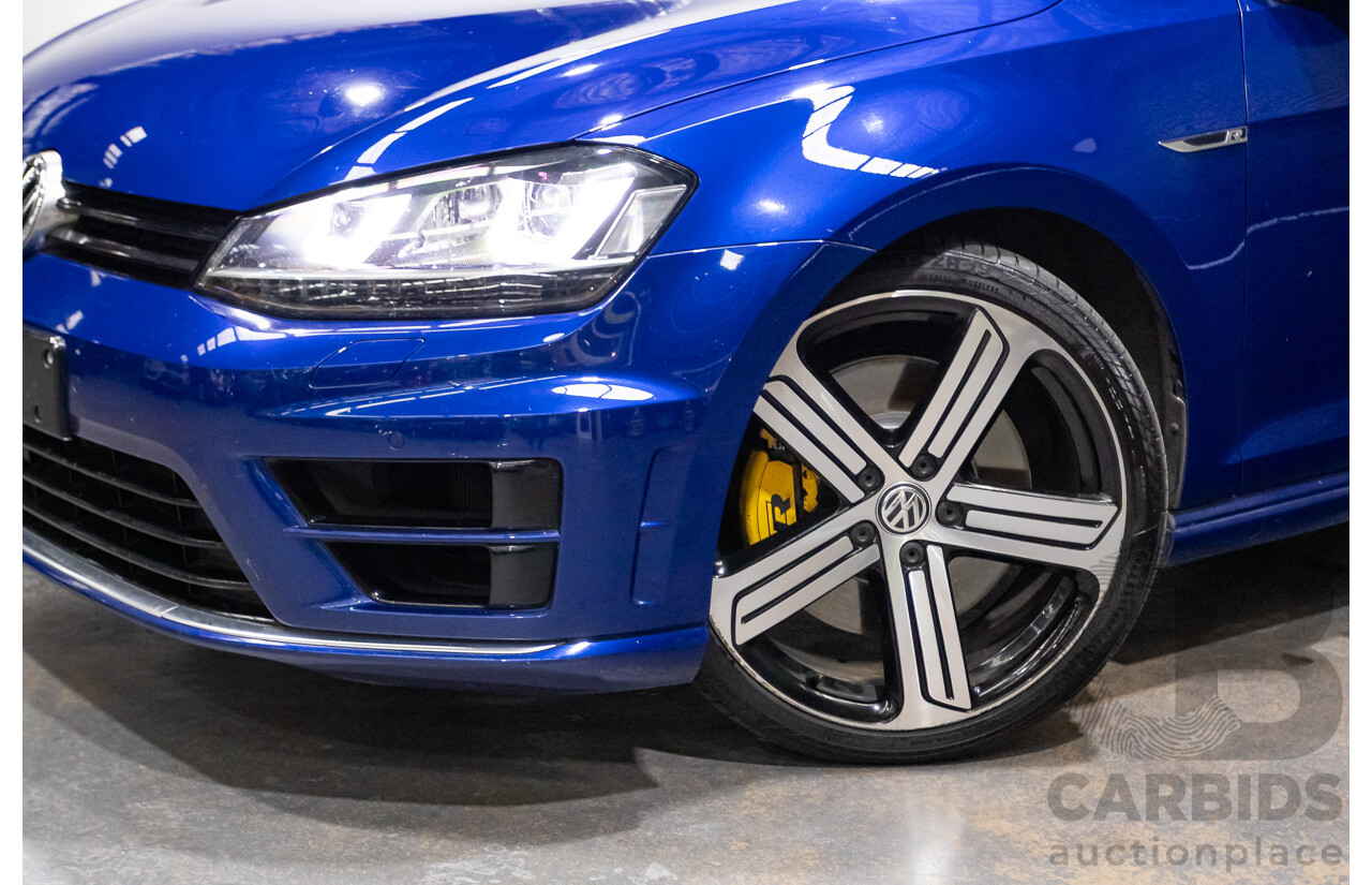 11/2015 Volkswagen Golf R AU MY16 5d Hatchback Blue 2.0L