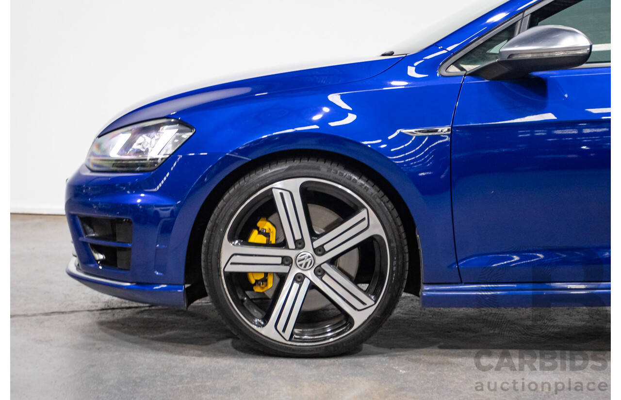11/2015 Volkswagen Golf R AU MY16 5d Hatchback Blue 2.0L