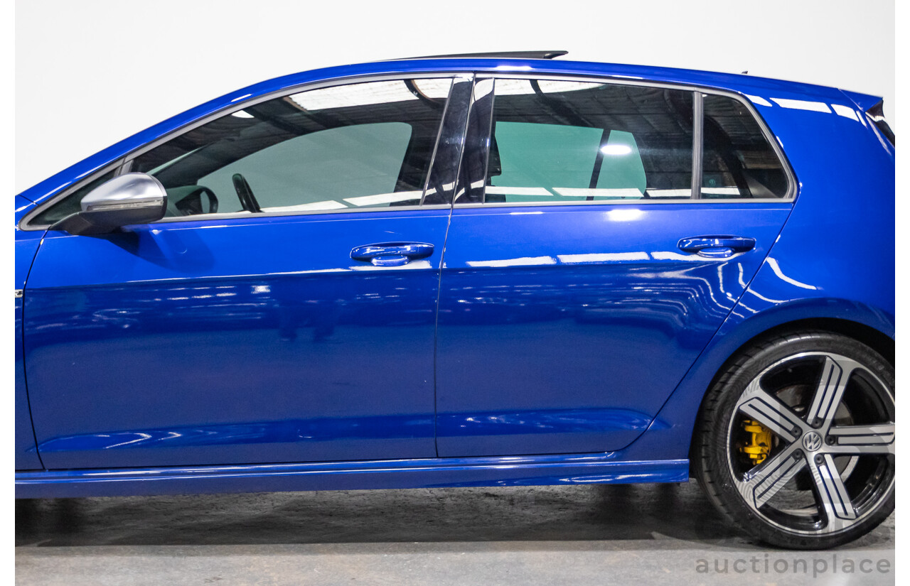 11/2015 Volkswagen Golf R AU MY16 5d Hatchback Blue 2.0L