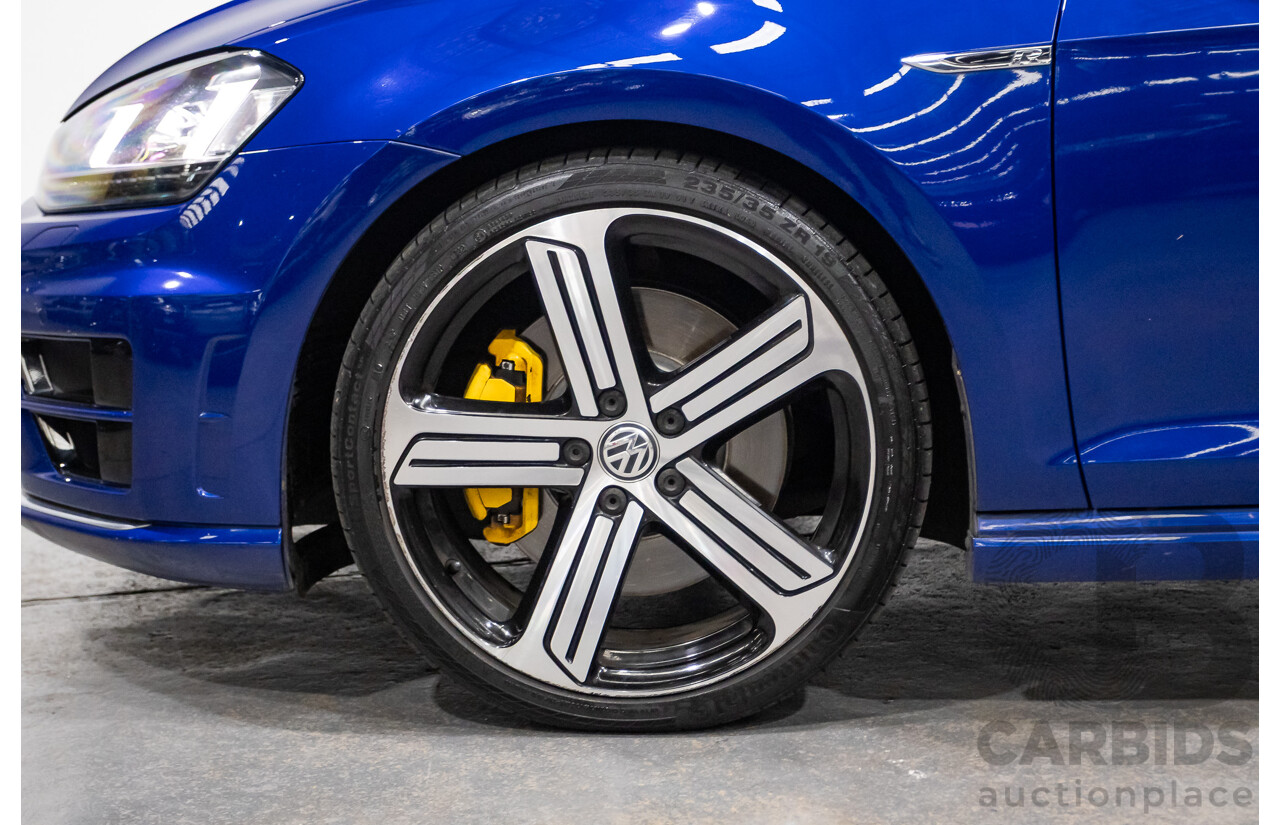 11/2015 Volkswagen Golf R AU MY16 5d Hatchback Blue 2.0L