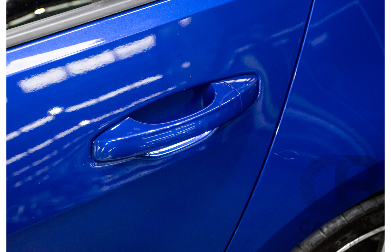 11/2015 Volkswagen Golf R AU MY16 5d Hatchback Blue 2.0L