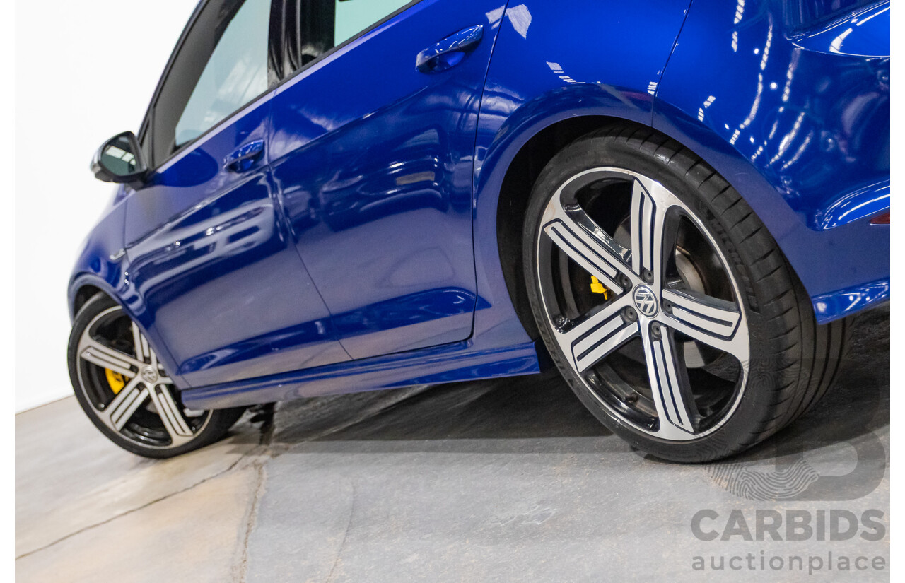 11/2015 Volkswagen Golf R AU MY16 5d Hatchback Blue 2.0L