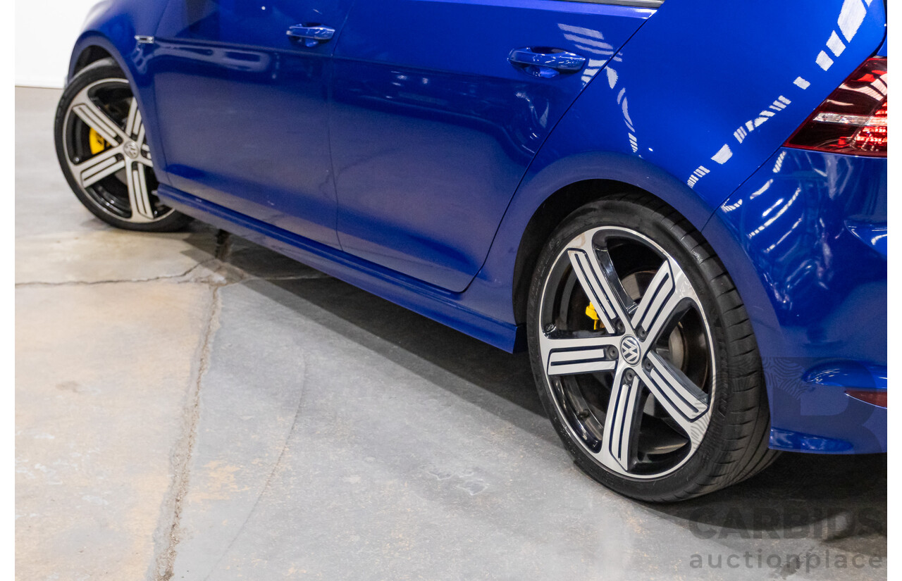 11/2015 Volkswagen Golf R AU MY16 5d Hatchback Blue 2.0L