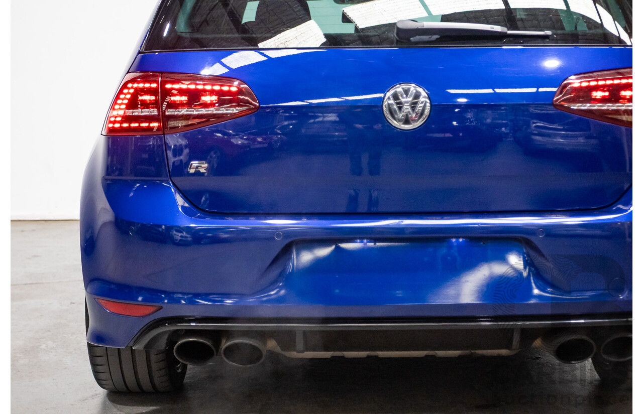 11/2015 Volkswagen Golf R AU MY16 5d Hatchback Blue 2.0L