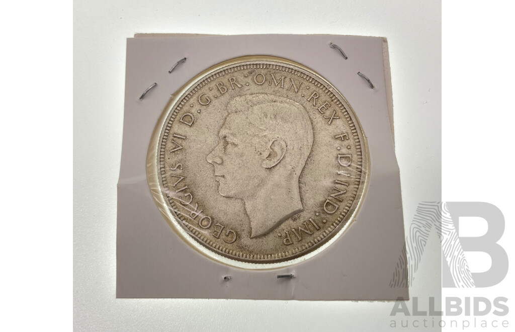 Australian 1937 Silver Crown