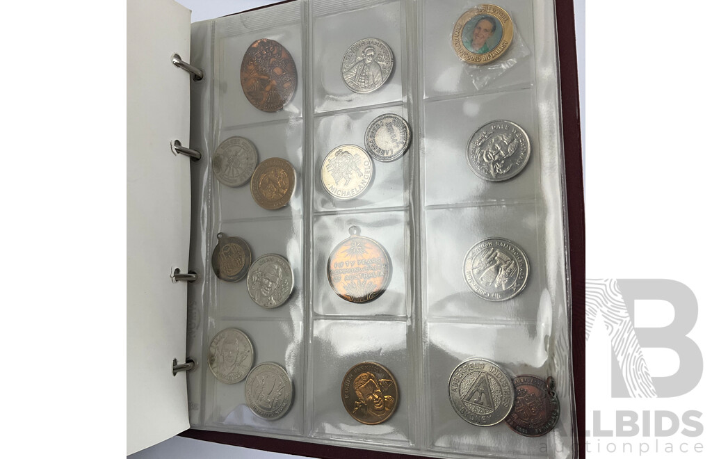 Three Coin Albums Containing Approximately 240 International Coins
