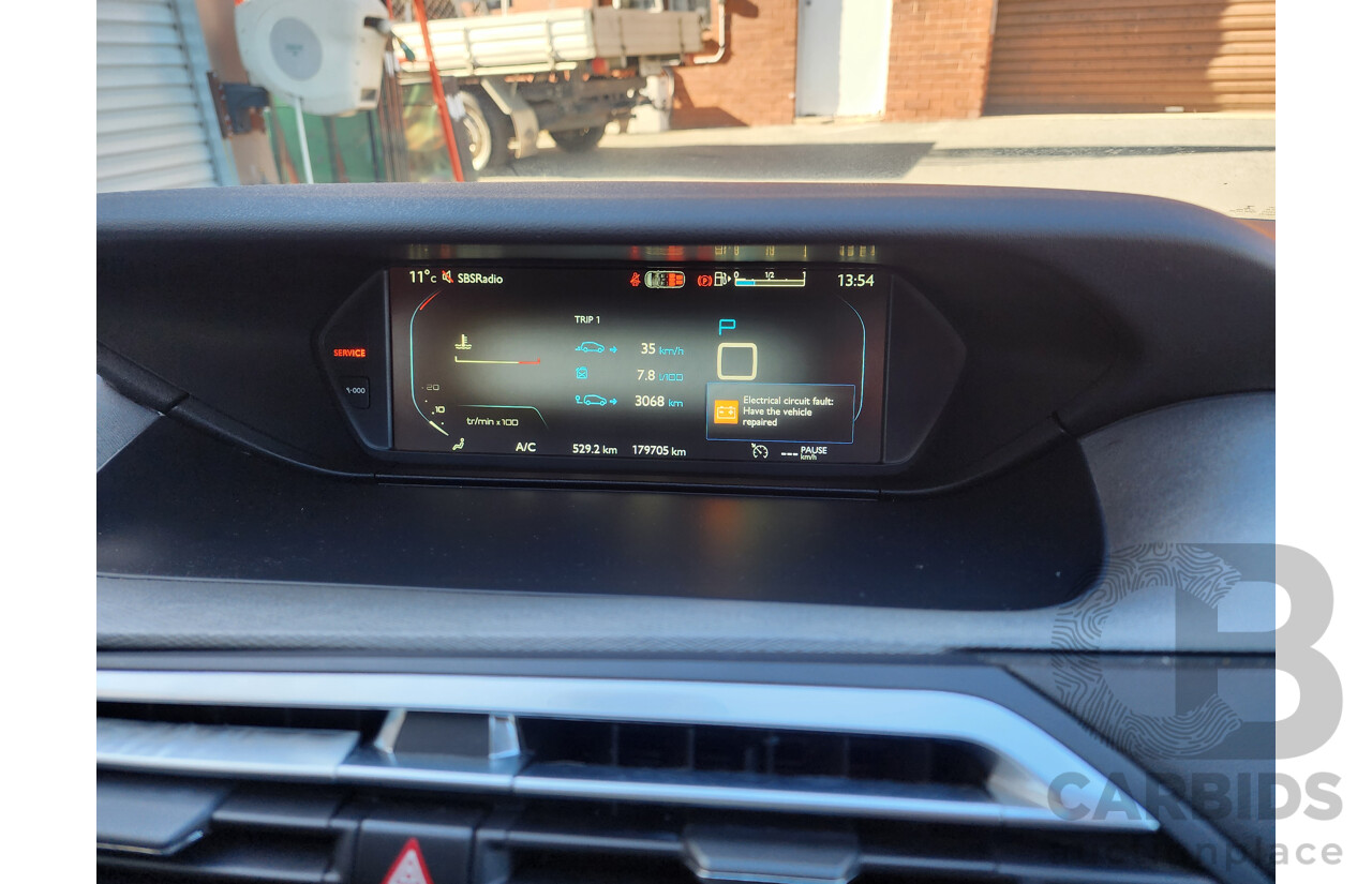 9/2015 Citroen Grand C4 Picasso Exclusive B7 MY15 4d Wagon Grey 2.0L