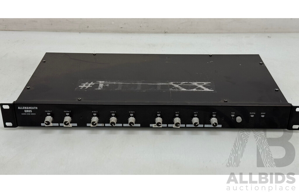 Allen & Heath GR05 Audio Zone Mixer