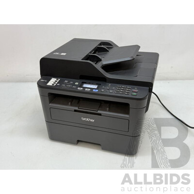 Brother (MFC-L2713DW) Black/White Wireless Multi-Function Mono Laser Printer