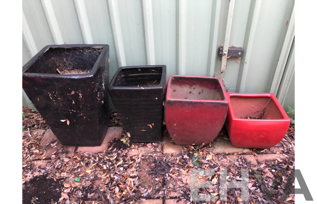 Ceramic Pots - Lot of Four