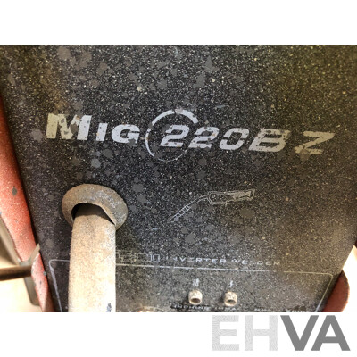 Rossi MIG 220BZ MIG/Tig Welder with Trolley and Gas Cylinder