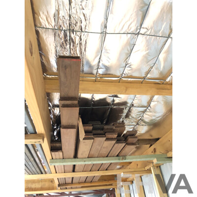 Selection of Particle Board, Masonite, Laminate, Flooring Timber and Metal Offcuts