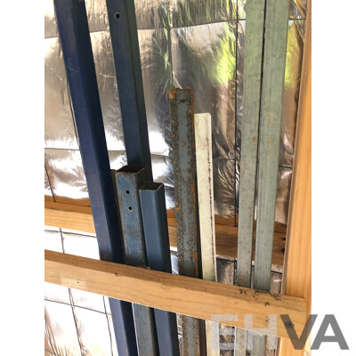 Selection of Particle Board, Masonite, Laminate, Flooring Timber and Metal Offcuts