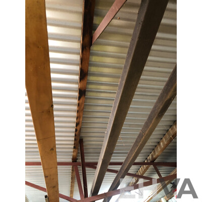 Selection of Particle Board, Masonite, Laminate, Flooring Timber and Metal Offcuts