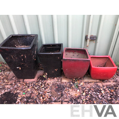 Ceramic Pots - Lot of Four