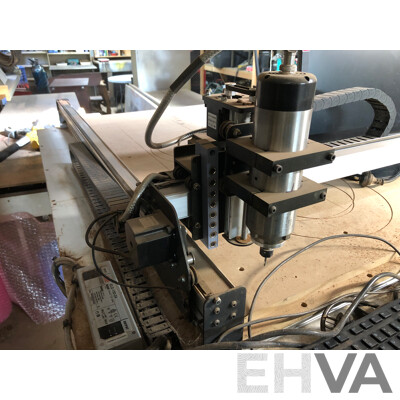 CNC Routing Machine and Mobile Work Table