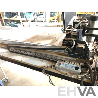 CNC Routing Machine and Mobile Work Table