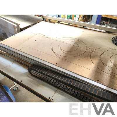 CNC Routing Machine and Mobile Work Table