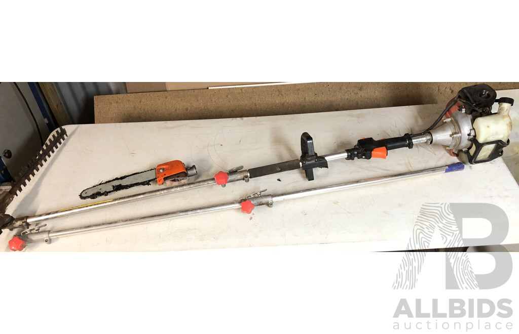 OZWay 62cc Two Stroke Pole Saw