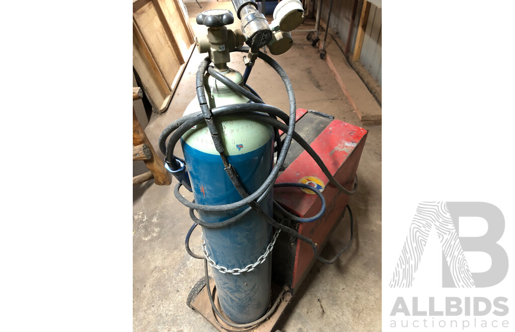 MigoMag 195 MIG Welder with Gas Cylinder