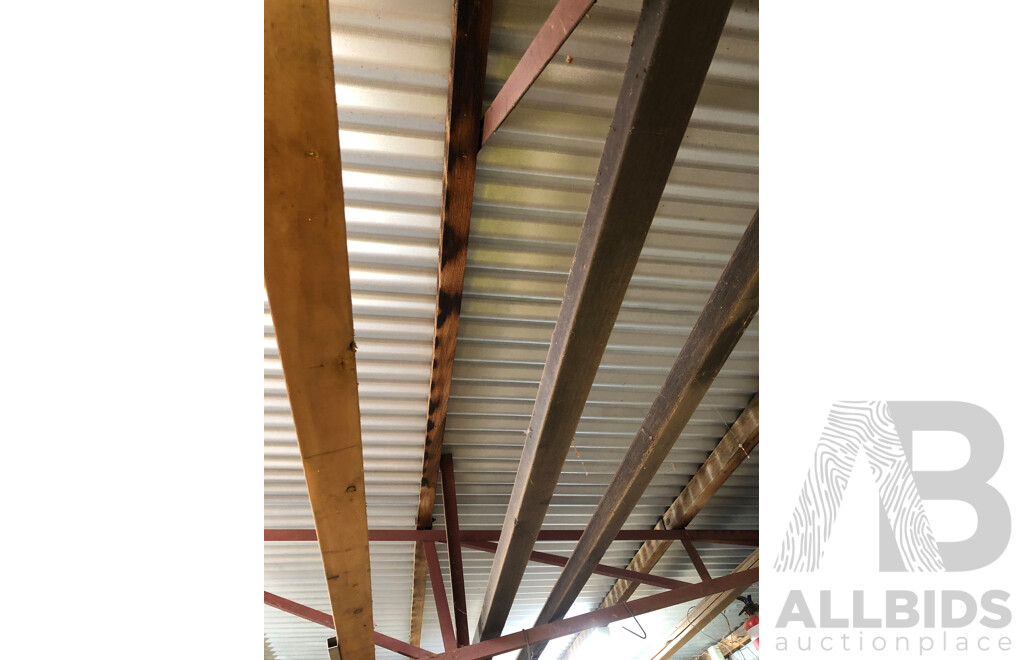 Selection of Particle Board, Masonite, Laminate, Flooring Timber and Metal Offcuts