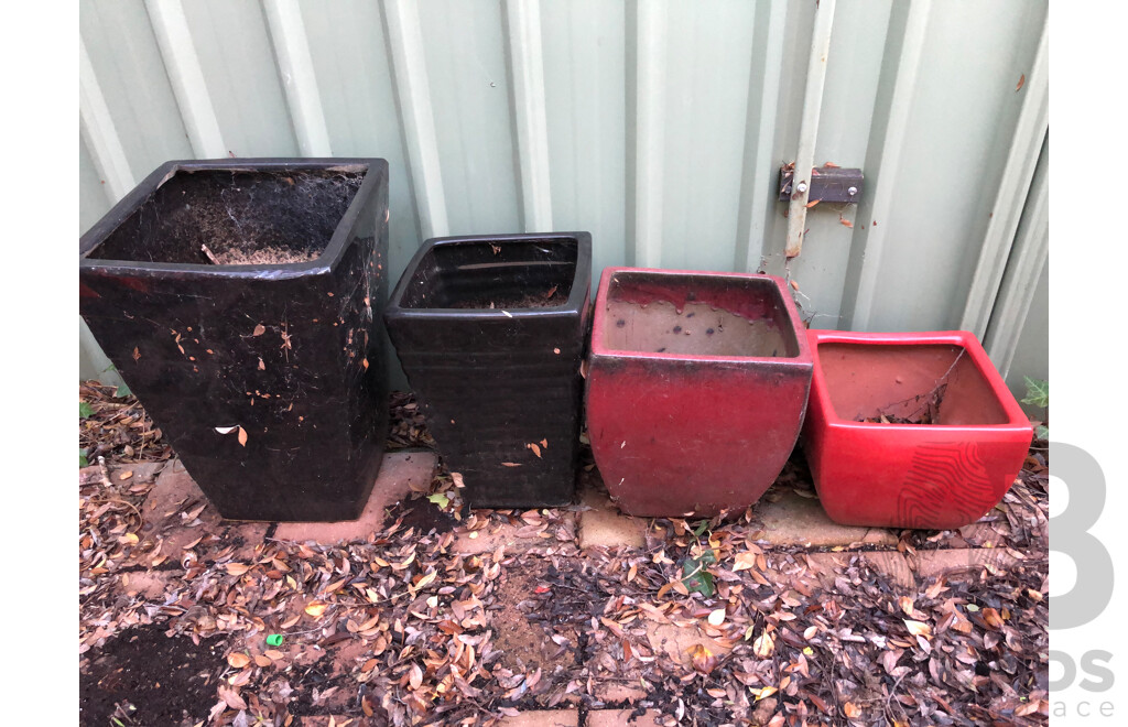 Ceramic Pots - Lot of Four