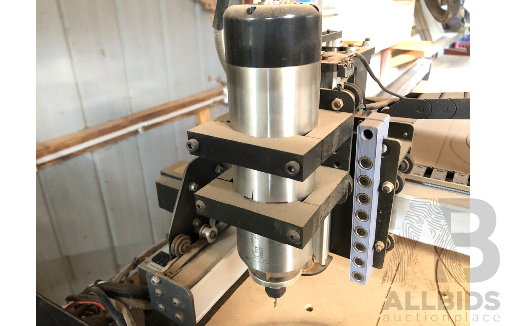 CNC Routing Machine and Mobile Work Table
