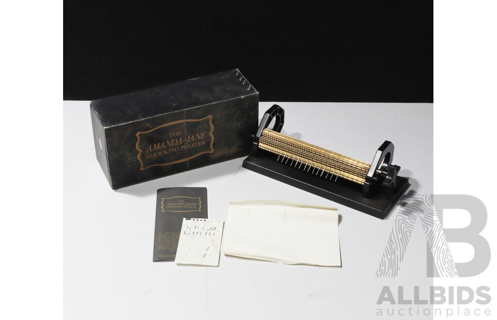 Vintage Australian Made Amanda Jane Smocking Pleater