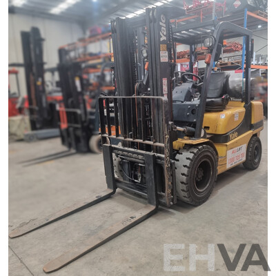 2006, 3.5 Tonne Yale GLP35TK LPG Forklift 4.5 FSV