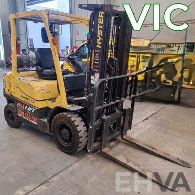 2008, Hyster H2.5TX-2LE 2.5 Tonne LPG Forklift 4.3m FSV - ALH514