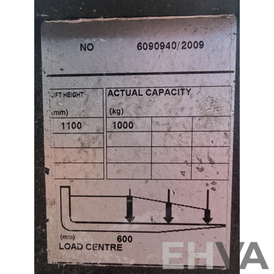 2009, 1.0 Tonne Electric Stock Picker BT - 1880mm OSE100W